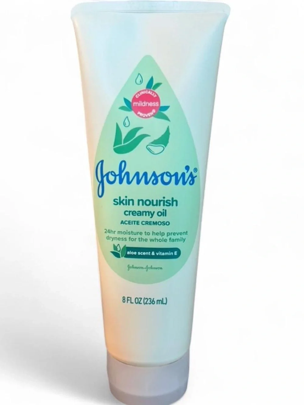 Skin Nourish Creamy Oil - Aloe Scent (Green)